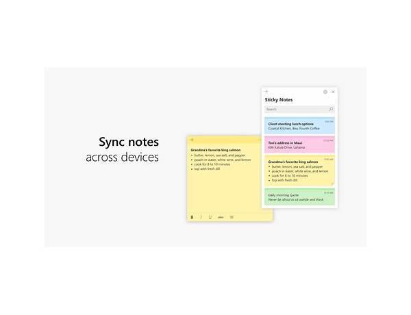Microsoft Sticky Notes for Windows - Download it from Habererciyes for free